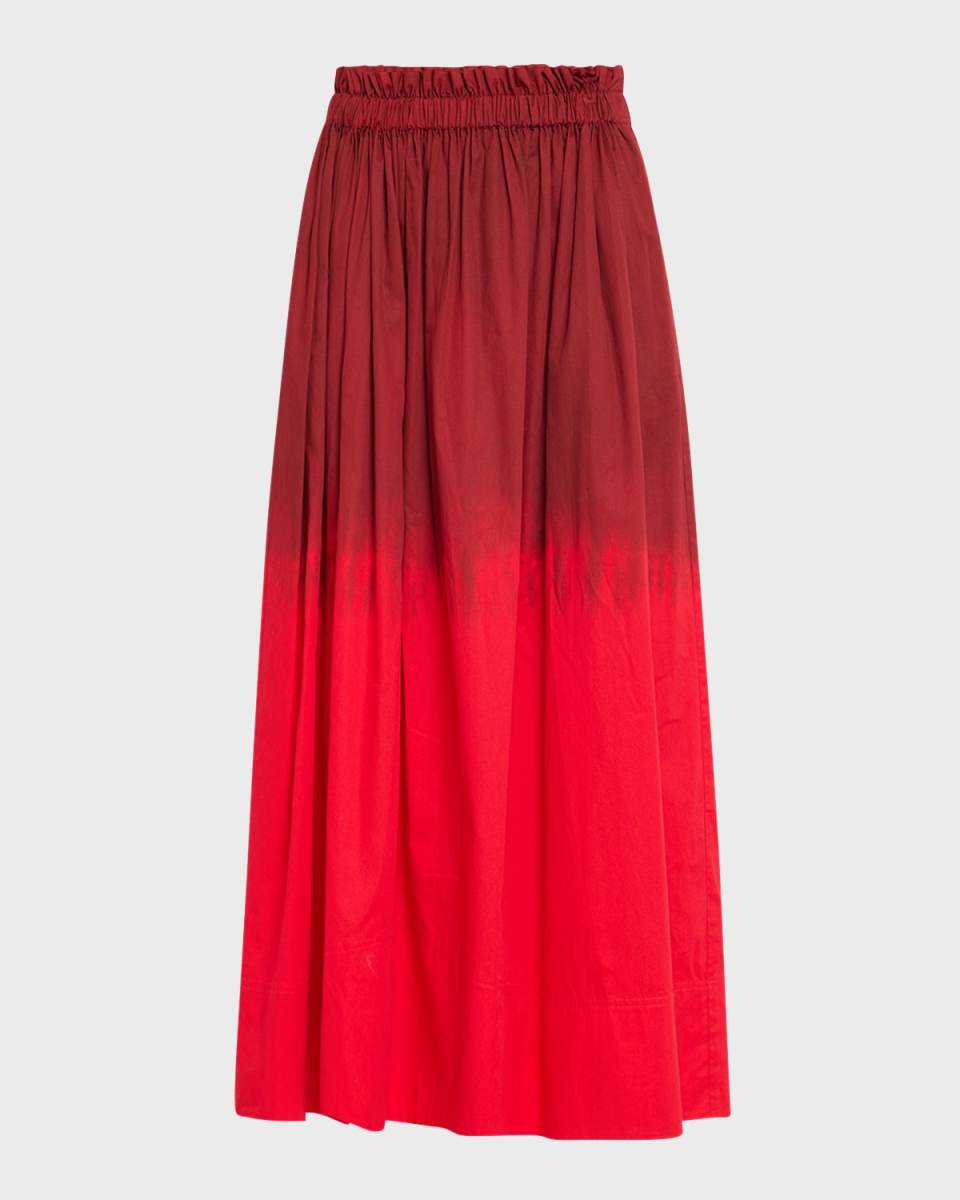 Gina Dip Dyed Midi Skirt