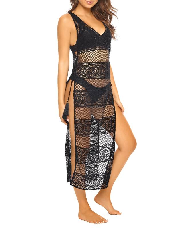 Joy Lace Sleeveless Coverup