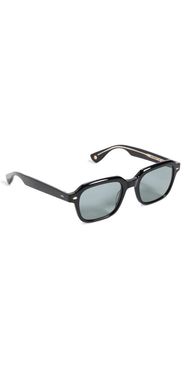 GARRETT LEIGHT OG Freddy Sunglasses Black/Valley View Gr