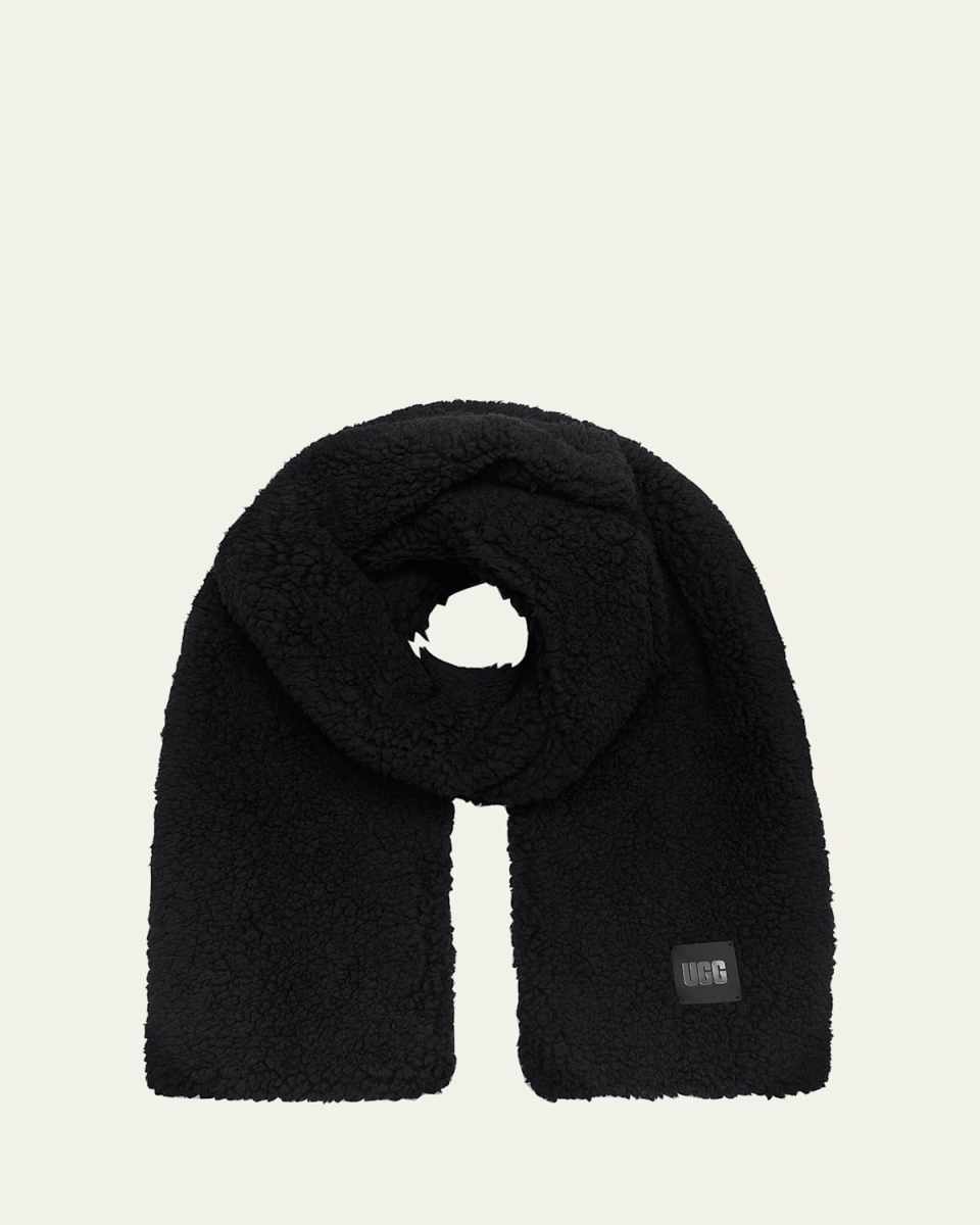 Oversized Sherpa Scarf