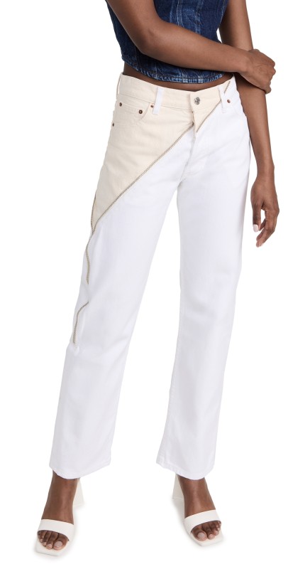 EB Denim Gemini Jeans White/Natural