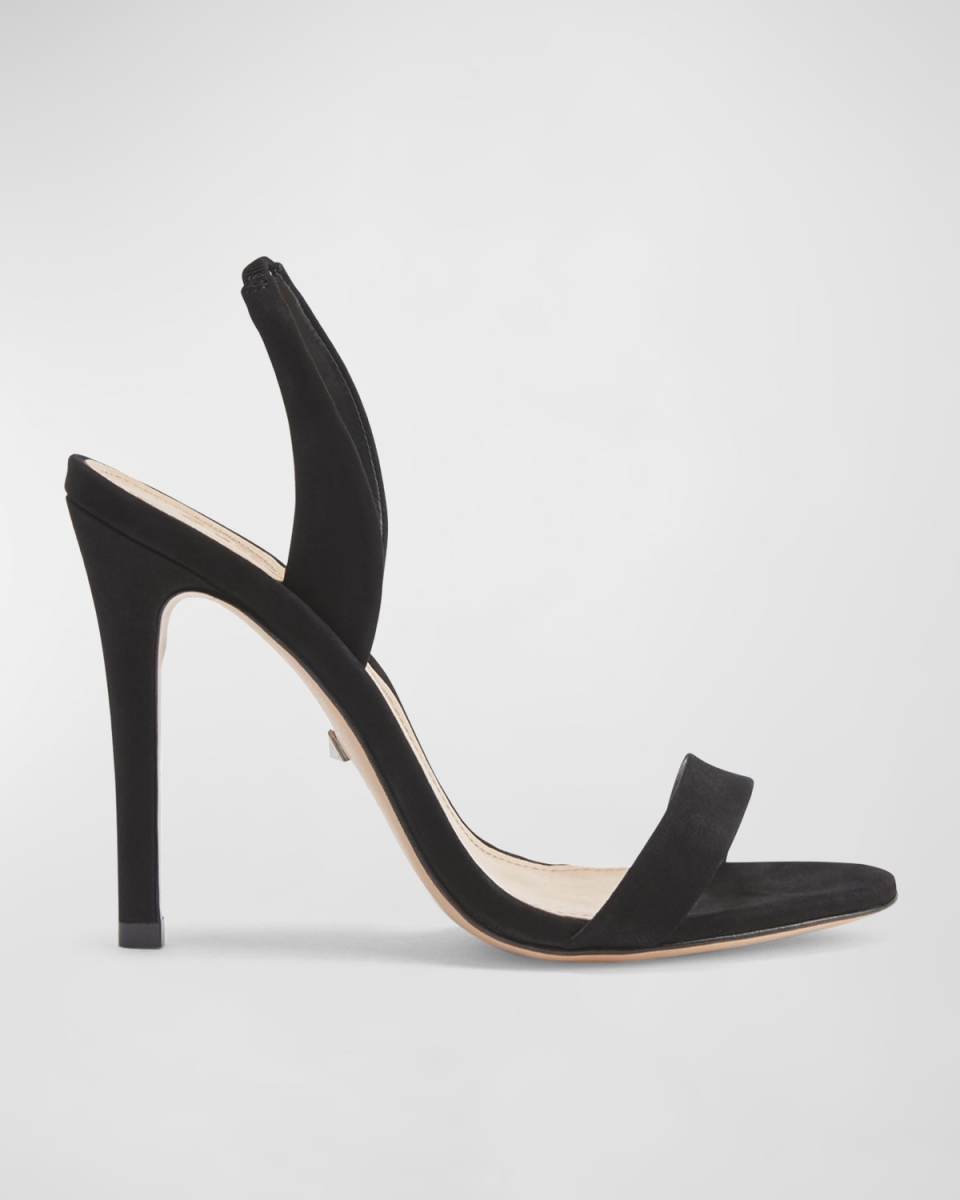 Luriane Suede Slingback Sandals