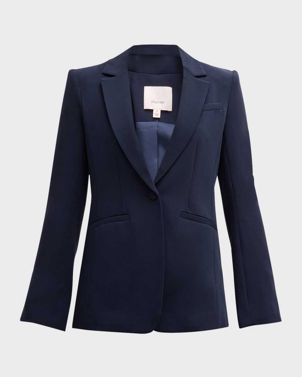 Karlie Tailored Crepe Blazer