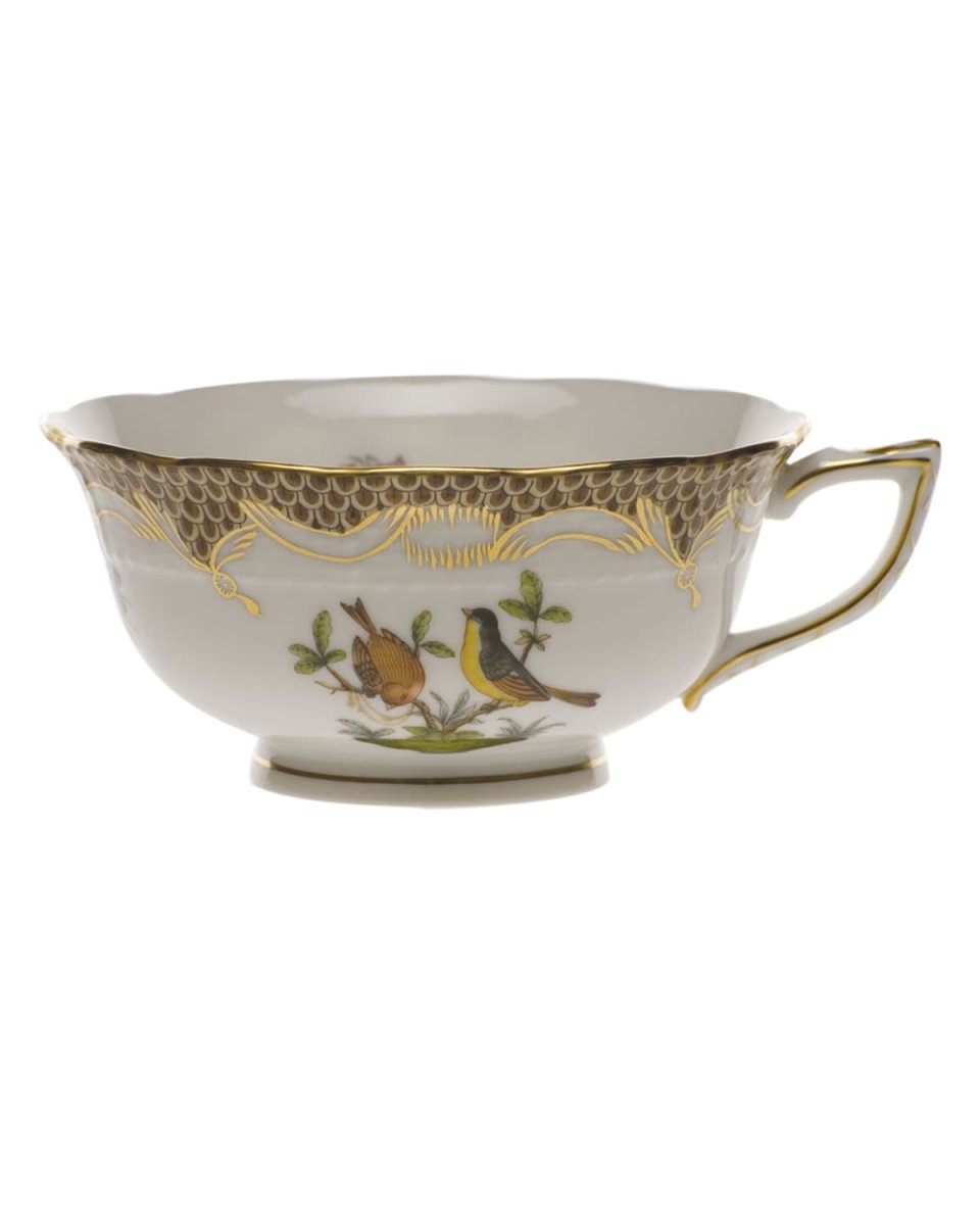 Rothschild Bird Brown Motif 07 Tea Cup