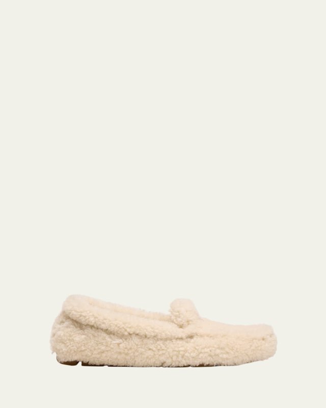 Shearling Cozy Driver Loafers