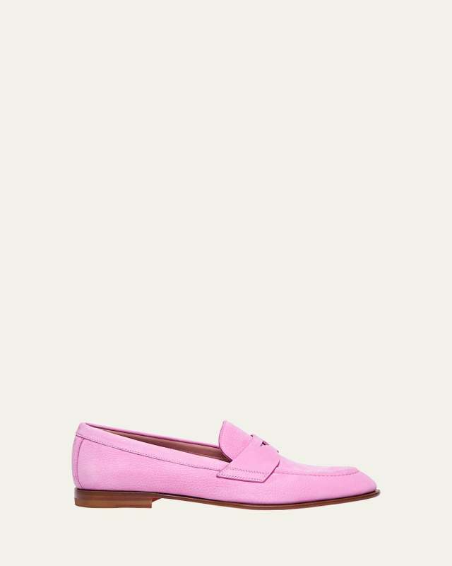 Famed Suede Penny Loafers