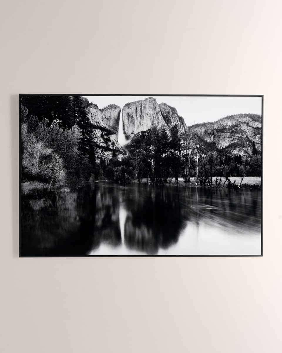 "Merced River & Yosemite Falls" Photography Print on Wood by Getty Images