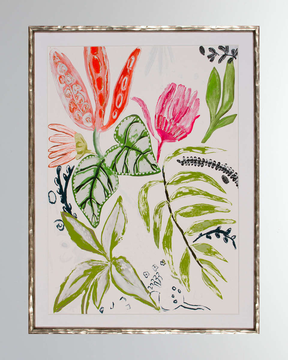 "Tropical Blooms II" Giclee