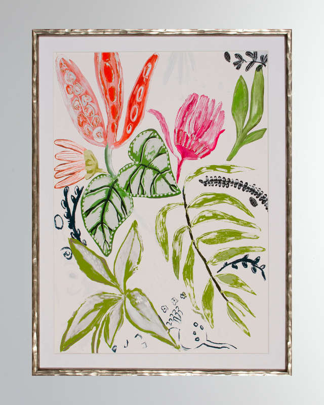 "Tropical Blooms II" Giclee