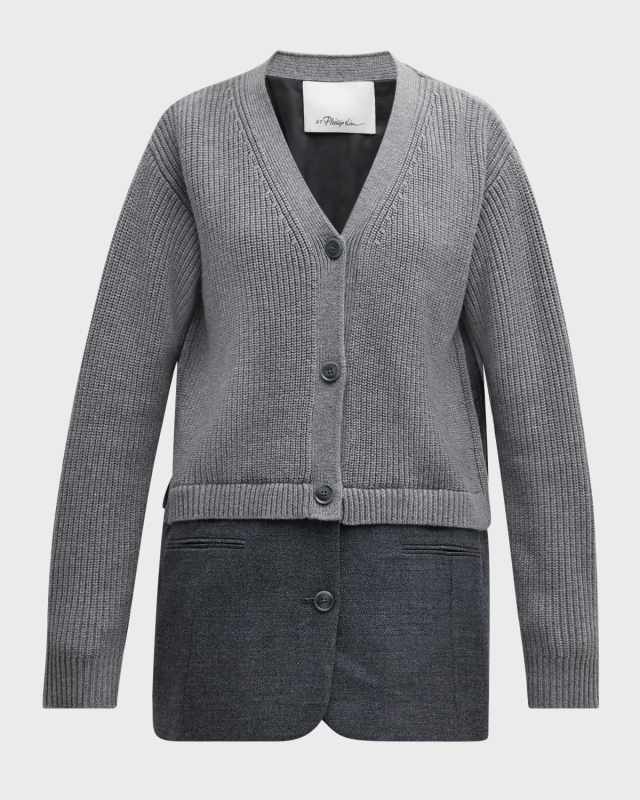 Hybrid Knit Blazer
