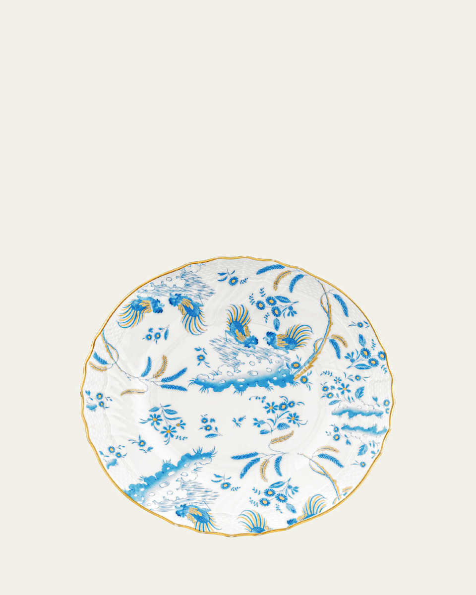 Oro di Doccia Dessert Plate, Turchese