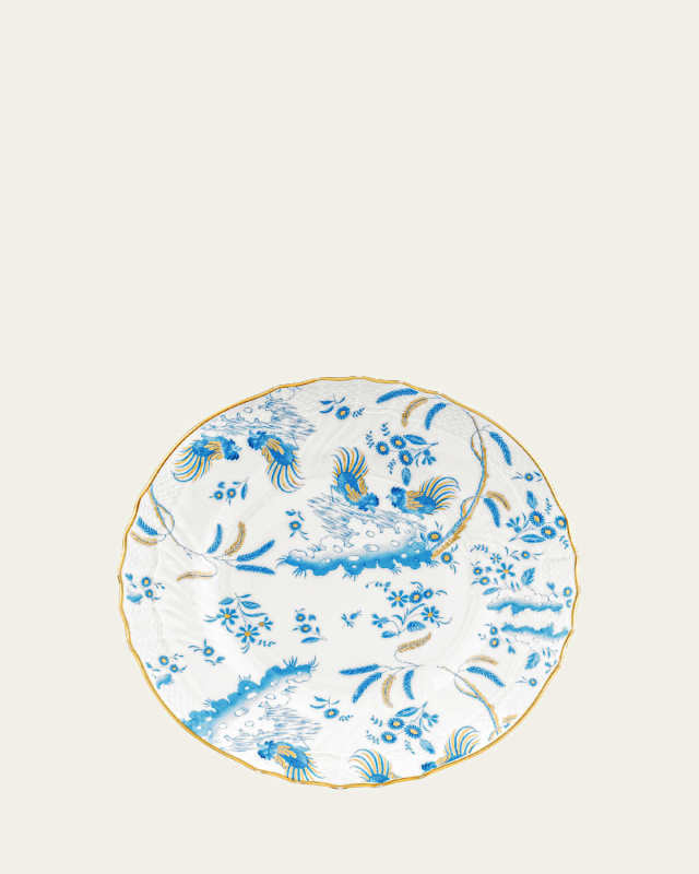 Oro di Doccia Dessert Plate, Turchese