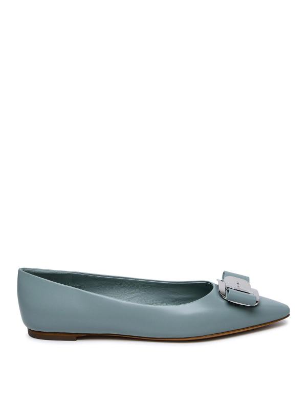 Ferragamo Ballerines - Vert