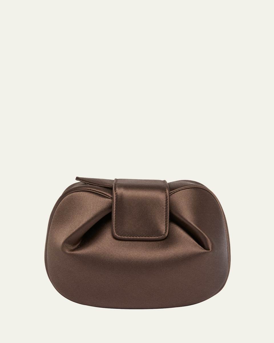 Demi Satin Clutch Bag