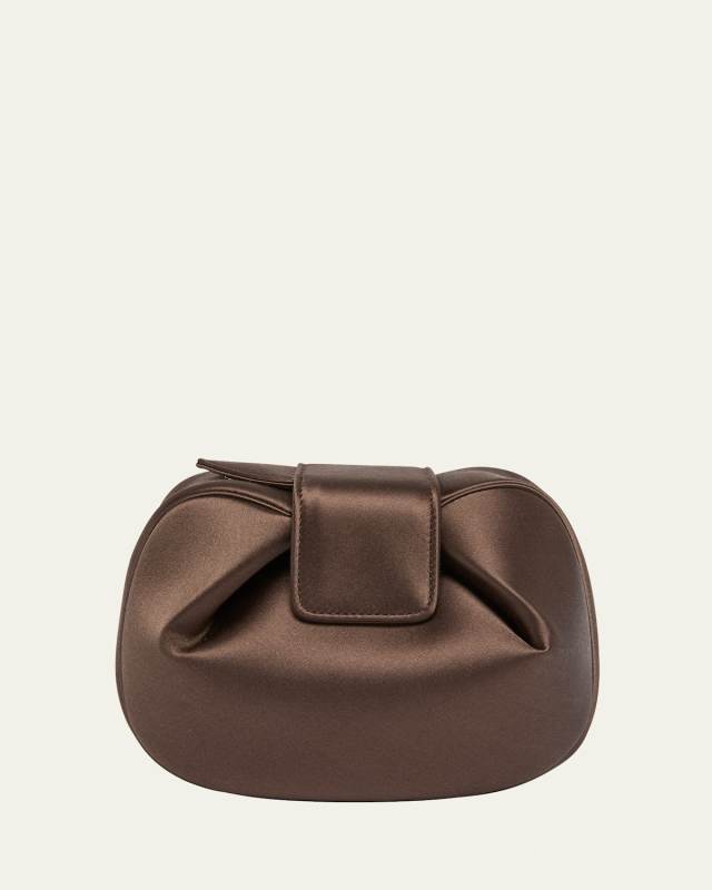 Demi Satin Clutch Bag
