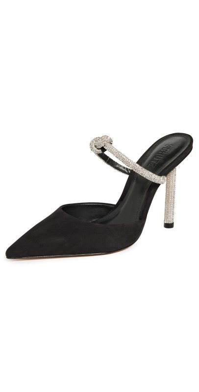 Schutz Pearl Pin Heels Black