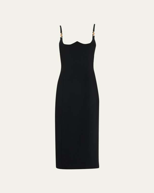 Medusa 95 Crepe Midi Dress