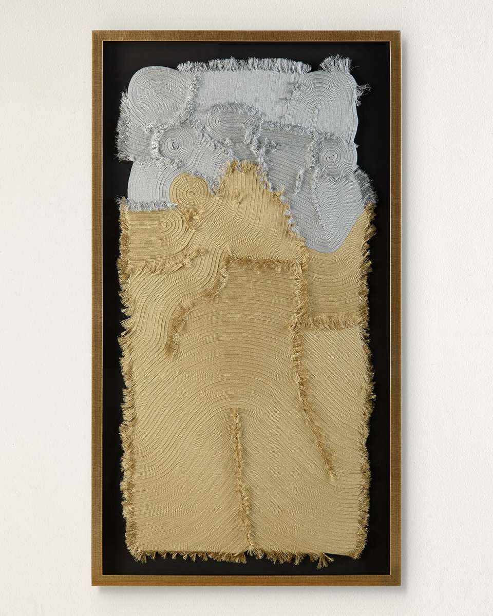 "Fringed II" Original Wall Art