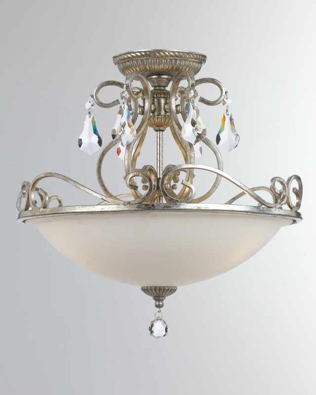 Ashton 3-Light Hand-Cut Ceiling Mount