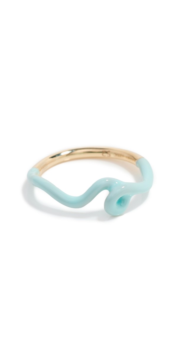 Bea Bongiasca Wave Ring Azalea