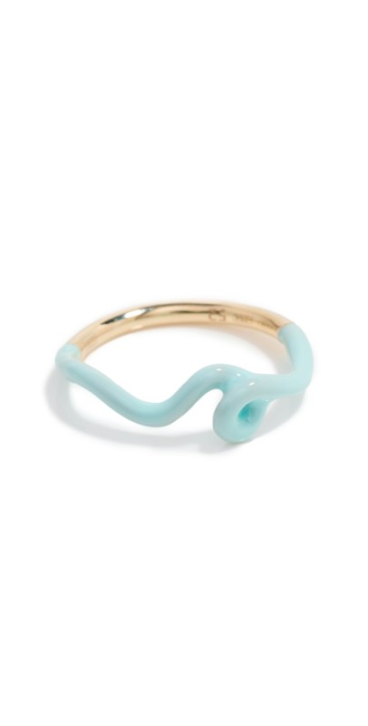 Bea Bongiasca Wave Ring Azalea