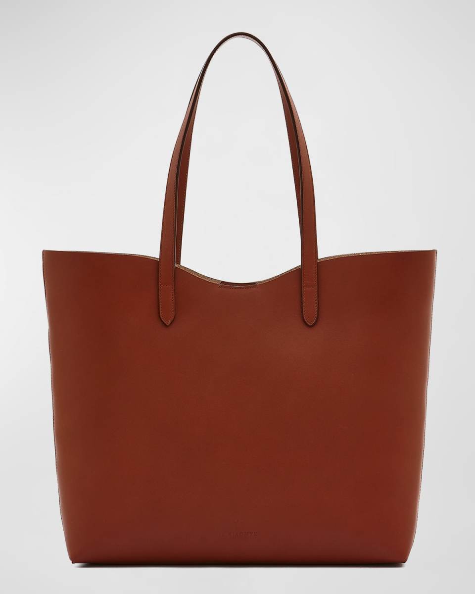 Roseto Vacchetta Leather Tote Bag