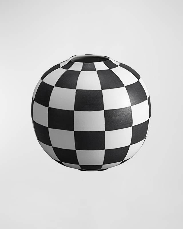 Small Damier Vase