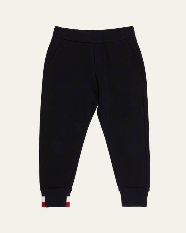 Boy's Bell Logo Sweat Pants, Size 4-