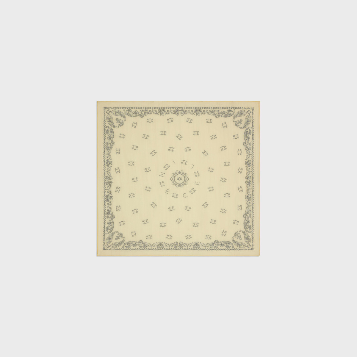CELINE BANDANA IN COTTON AND SILK