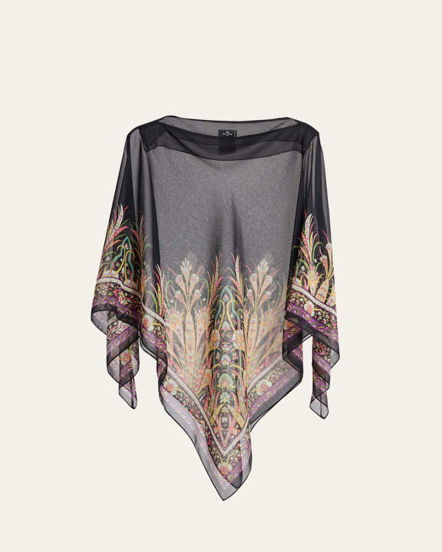 Sheer Patterned Cover-Up