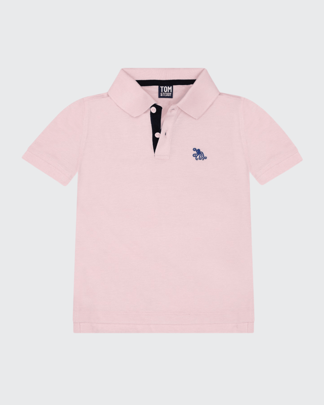 Boy's Solid Polo Shirt, Size 1-12