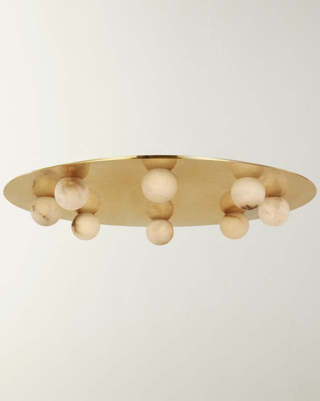 Pertica 30" 8-Light Flush Mount by Kelly Wearstler