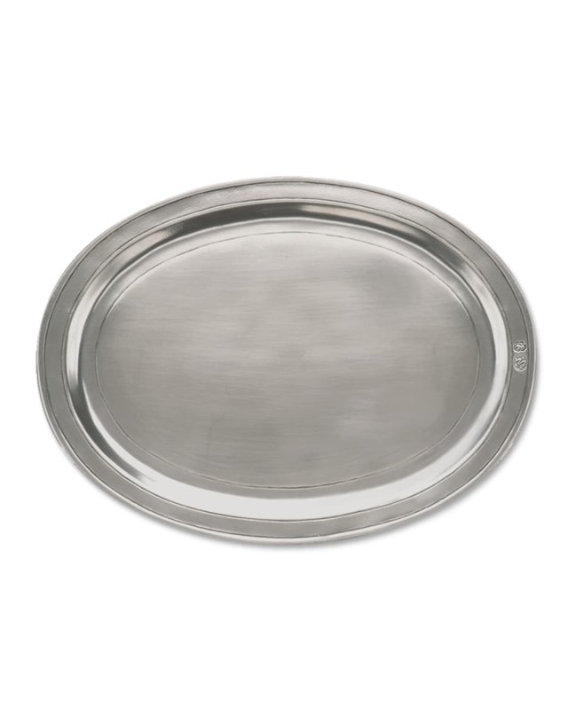 Medium Oval Incised Tray