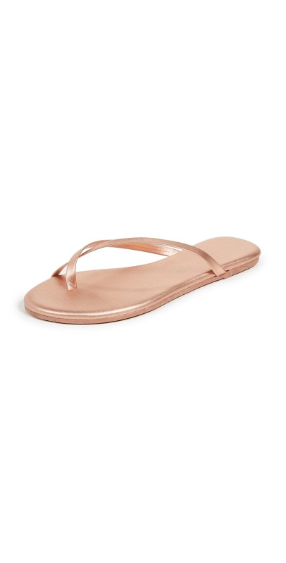 TKEES Riley Flip Flops Beach Pearl