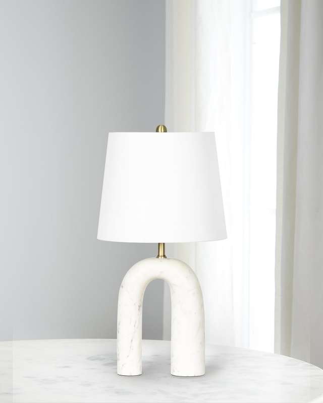 Slinky Marble Table Lamp