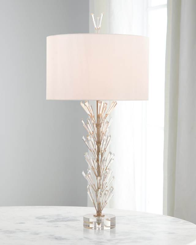 Luna Crystal Wand Table Lamp