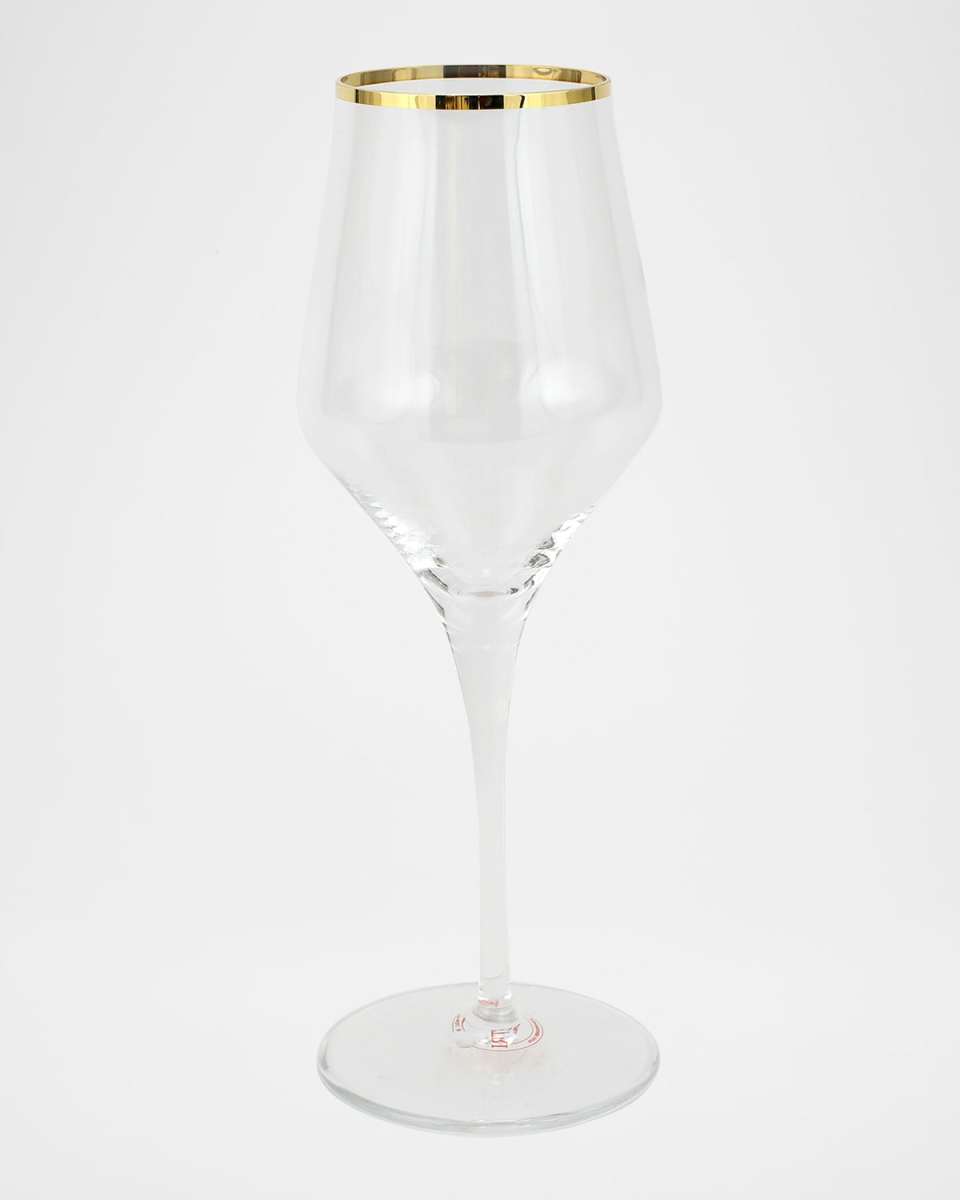 Contessa Gold Wine Glass