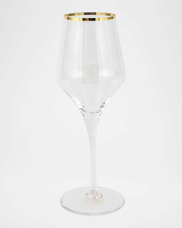 Contessa Gold Wine Glass