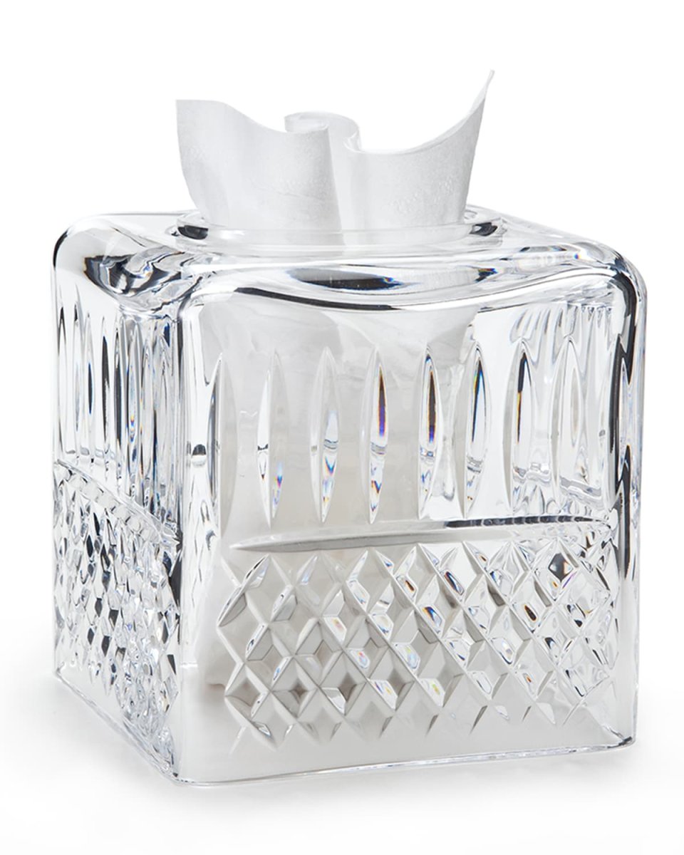 Marie Clear Tissue Box Cover