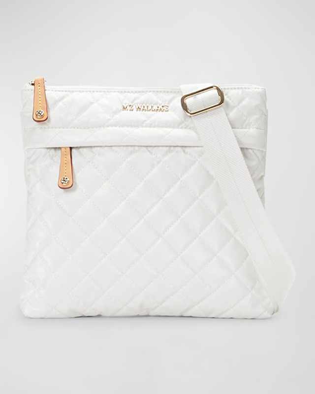 Metro Quilted Flat Crossbody Bag
