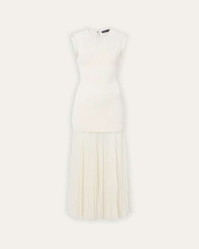Niki Pleated Maxi Dress