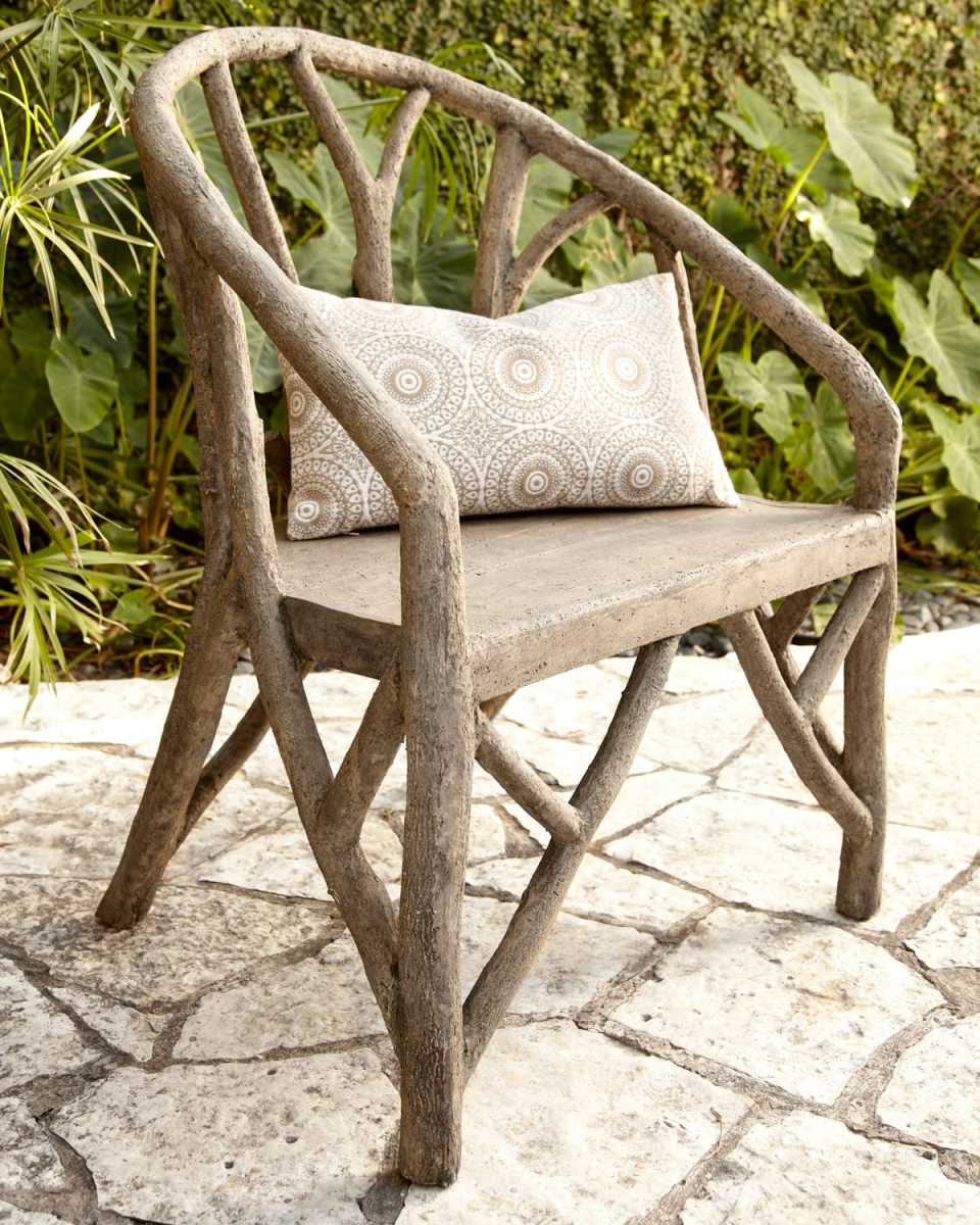 Artemis Faux-Bois Chair