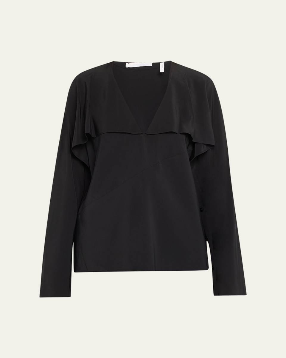 Silk Scarf Blouse