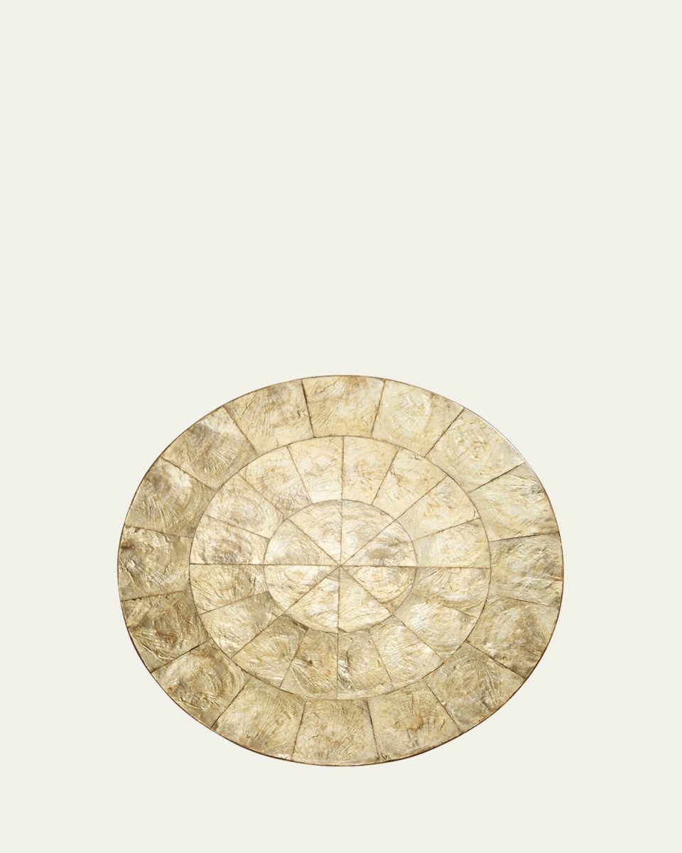 Champagne Capiz Placemat