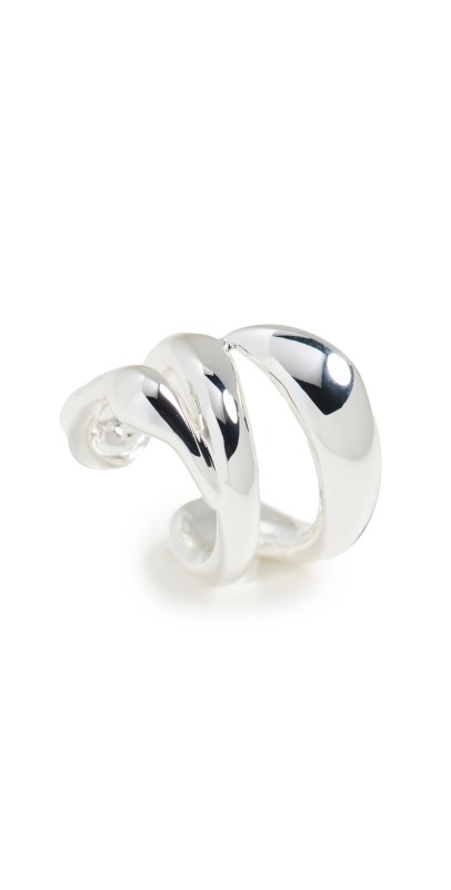 Jenny Bird Colette Ear Cuff High Polish Silver