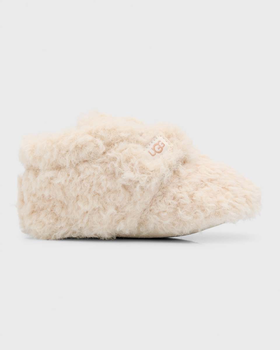 Girl's Bixbee Fleece Booties, Baby