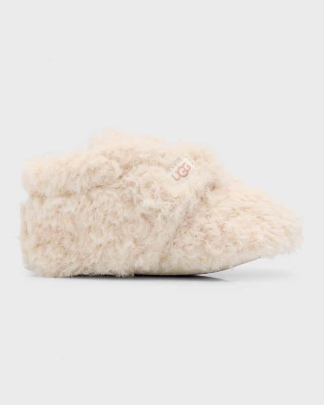 Girl's Bixbee Fleece Booties, Baby