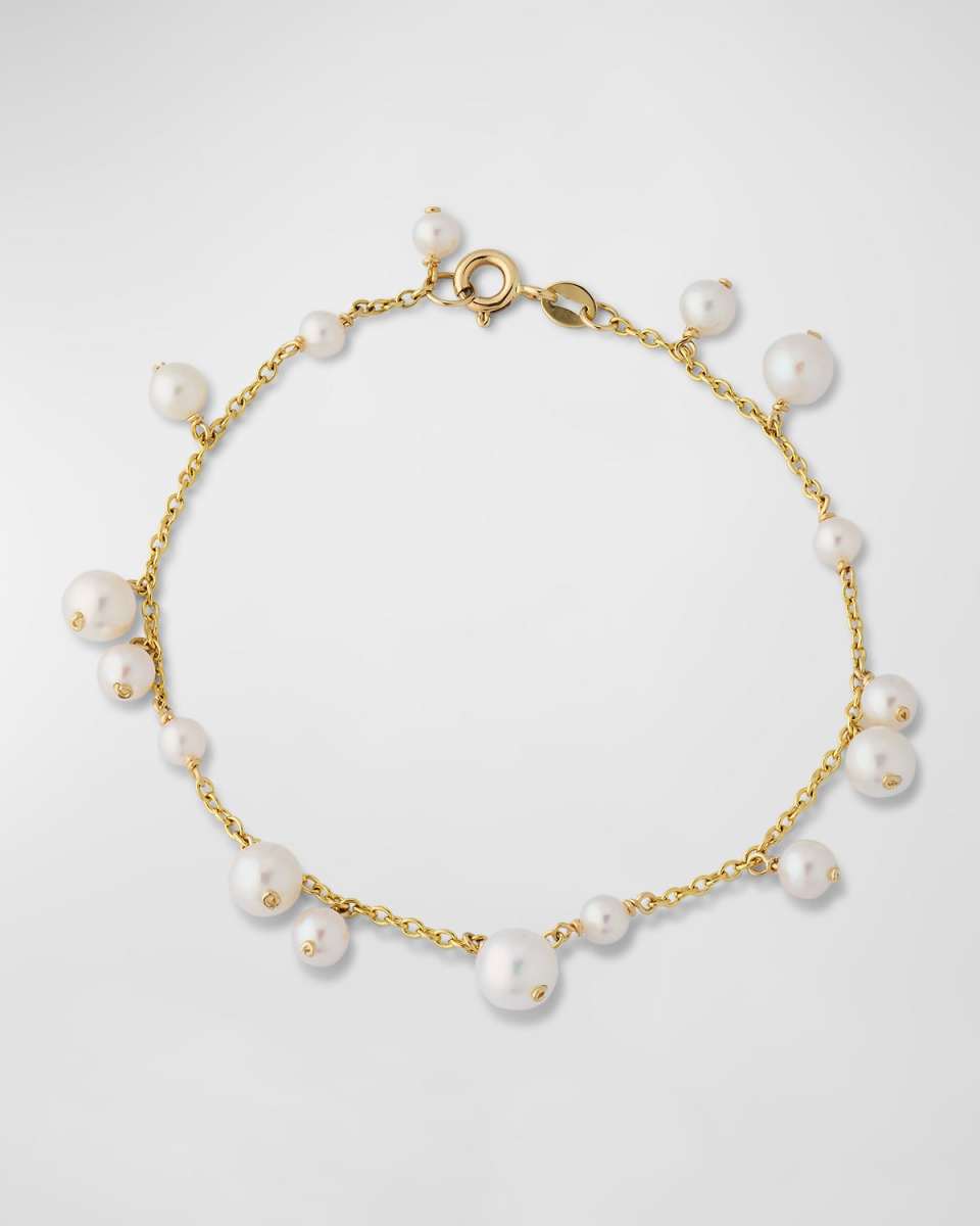 14K Pearl Bubble Bracelet
