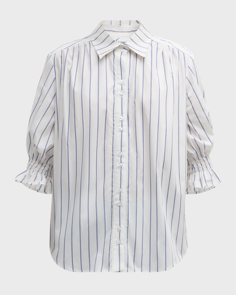 Sirena Striped Cotton Shirt