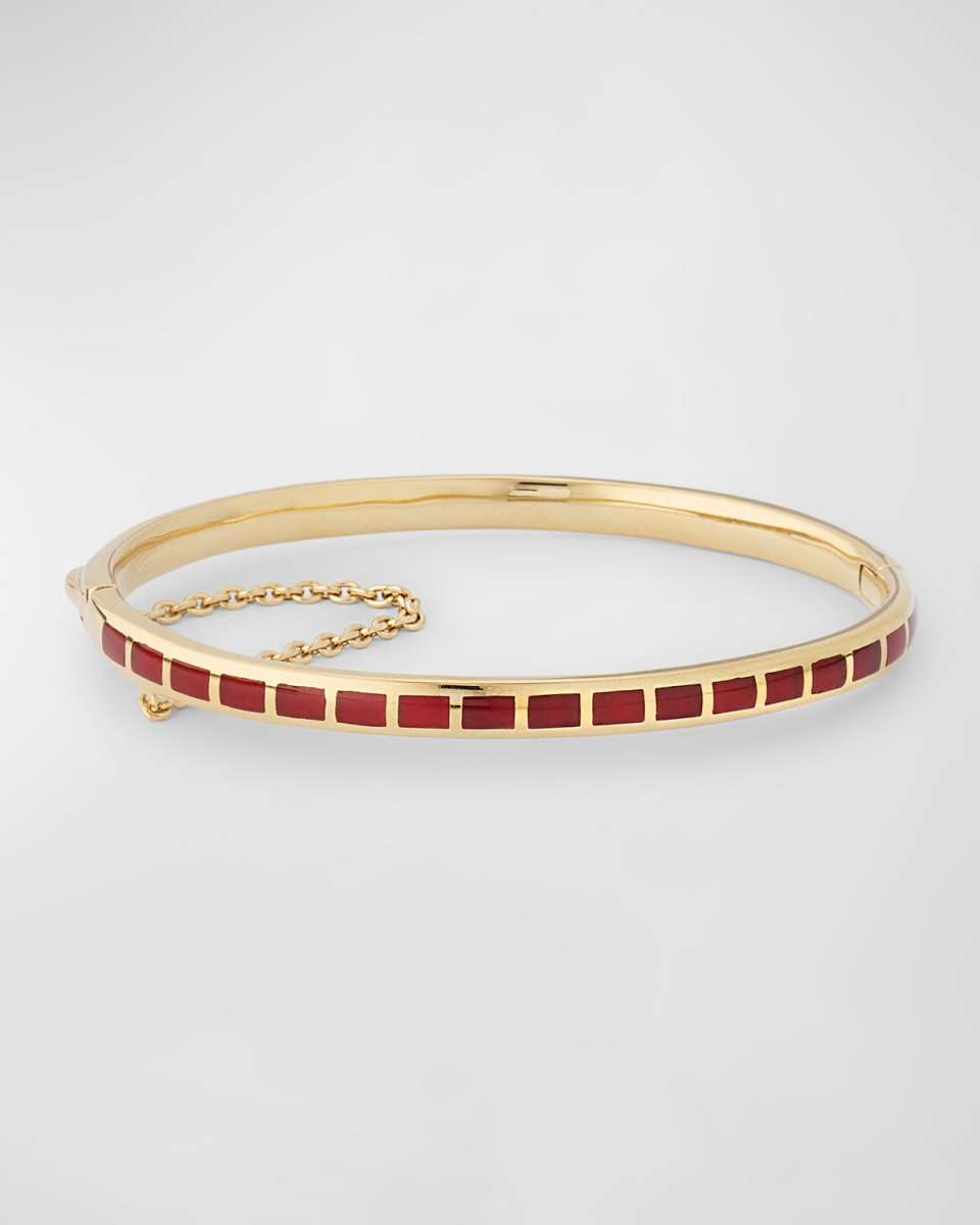 Dash Rectangle Gemstone Bracelet